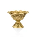 Brass Jyoti Pooja Diya - (6cm)