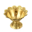 Brass Jyoti Pooja Diya - (6cm)