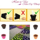 Mini Sambrani Dhoop Cup for Pooja Hawan, Non Toxic Charcoal Free, Dhoop Cups Sandal Flavor - 1 Pack