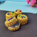 Designer Sindoor dani | Sindoor dibbi | kumkum box | Jwell box