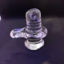 Crystal shiva Linga for home deocr/worship/car dashboard