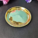 small size brass pooja thali by kartbux