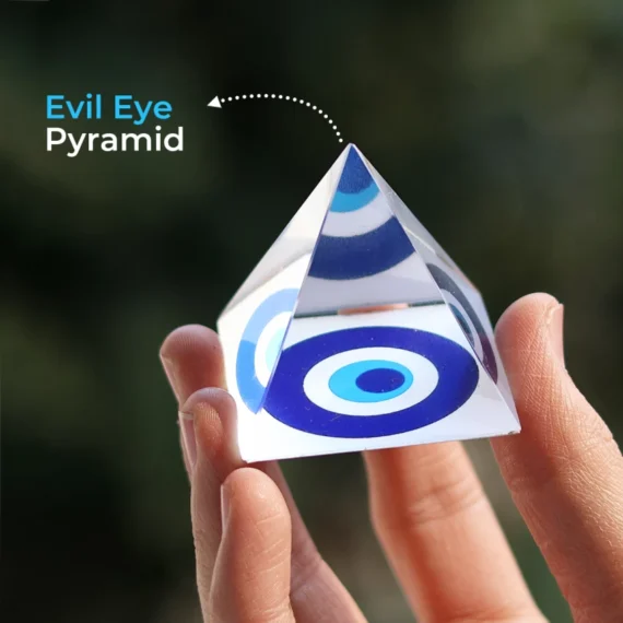 Evil eye pyramid | Crystal Pyramid