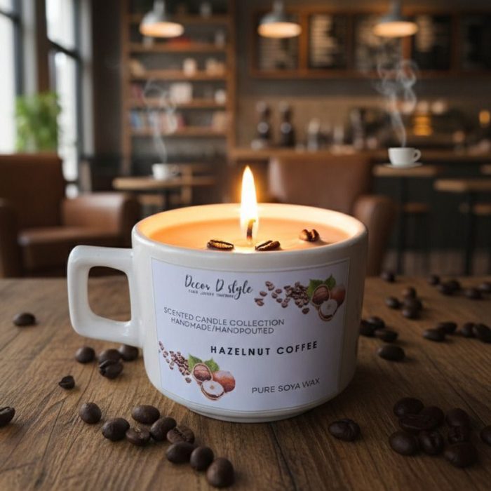 Decor D style Pure Hazelnut Coffee Candle Candle