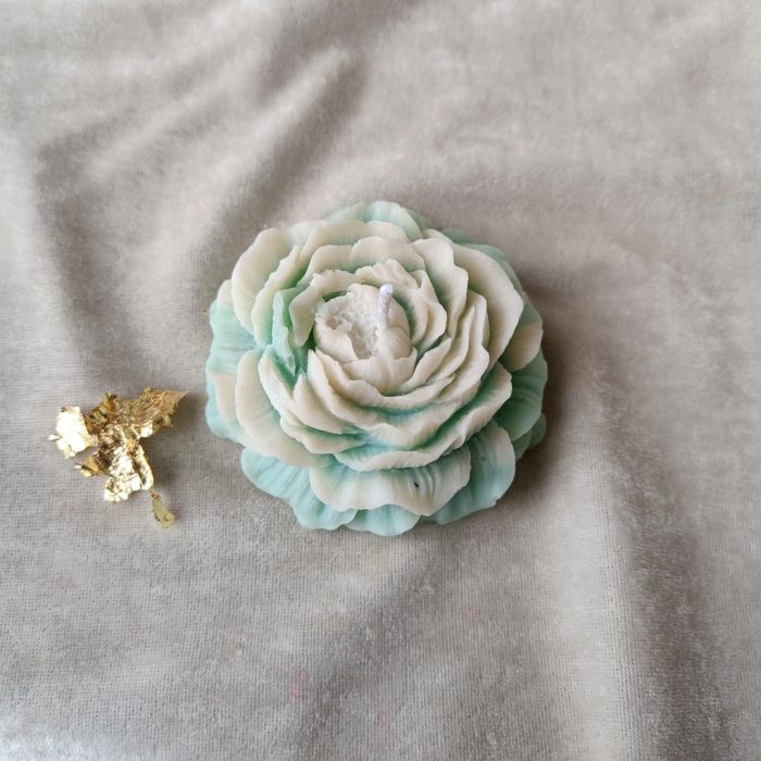 Decor D style peony flower candle with ylang ylang flower aroma Candle